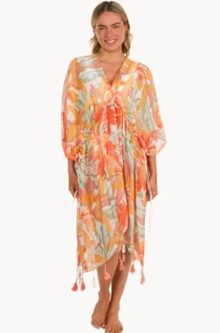 Leopard Palms Isle Dress|Pool To Party Clearance