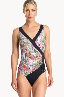 Lilymaze DD/E Cup Gathered Surplice One Piece|Jantzen Sale