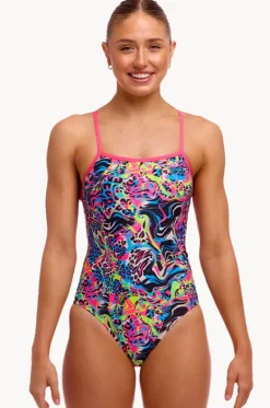 Lolly Leopard Single Strap One Piece|Funkita Best