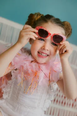 Lulu Heart Sunnies|Frankie Ray Clearance