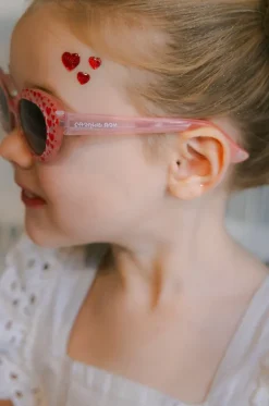 Lulu Heart Sunnies|Frankie Ray Clearance