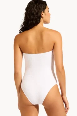 Luna Ring Front Bandeau One Piece|Seafolly Hot