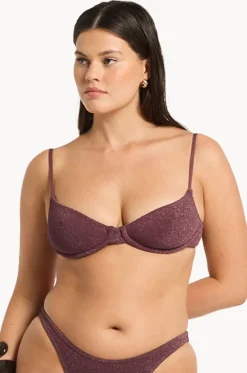 Lurex Gracie Balconette|Bond-eye Hot