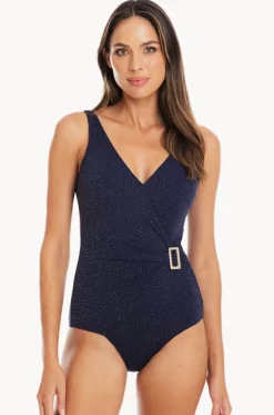 Luxe Surplice One Piece|Togs Swimwear Hot