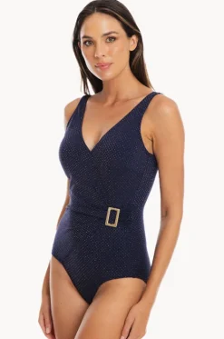 Luxe Surplice One Piece|Togs Swimwear Hot