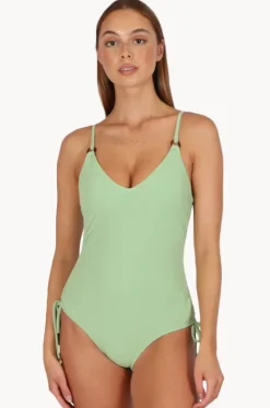 Malibu Ruched Side One Piece|Baku Discount