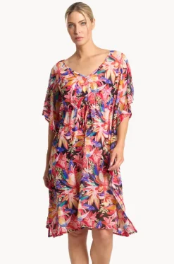 Mandalay Mesh Capri Kaftan|Jantzen