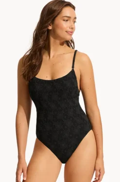 Marloe Scoop Neck One Piece|Seafolly Outlet