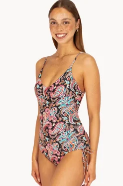 Marrakesh Ruched Side One Piece|Baku Clearance