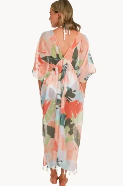 Maui Escape Poolside Maxi Dress|Pool To Party Best