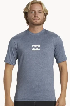 Mens All Day Wave Short Sleeve Suntop|Billabong New