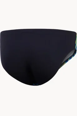 Mens Allover Digital V-cut Brief|Speedo Hot