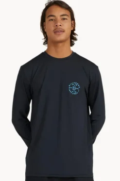 Mens Big Wave Daz Long Sleeve Suntop|Billabong Online