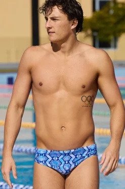 Mens Blue Viper Brief|Funky Trunks Best