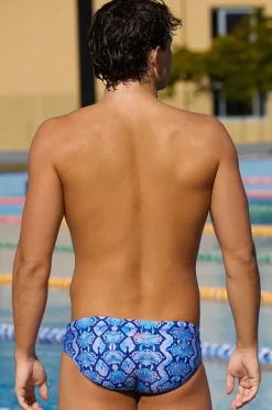 Mens Blue Viper Brief|Funky Trunks Best