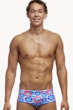 Mens Bundjalung Blue Trunk|Funky Trunks Hot