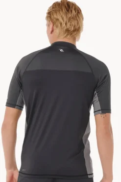 Mens Drive Short Sleeve Suntop|Rip Curl