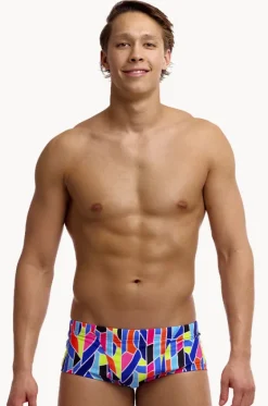 Mens Fault Lines Trunk|Funky Trunks Online