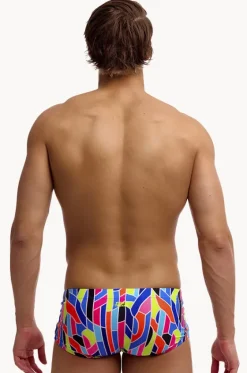 Mens Fault Lines Trunk|Funky Trunks Online