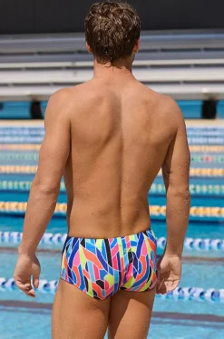 Mens Fault Lines Trunk|Funky Trunks Online