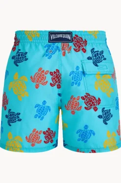 Mens Knit Turtle Swim Short|Vilebrequin New
