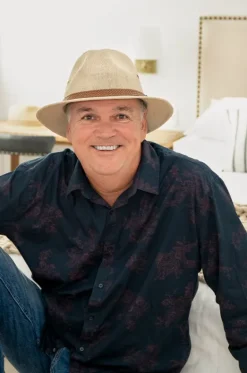 Mens Leather Band Linen Drover Hat|Sundaise