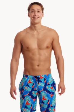Mens Lotsa Leaves Long Johnny Short|Funky Trunks Sale