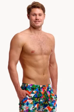 Mens Palm Prism Shorty Short|Funky Trunks Online