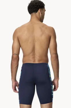Mens Print Spliced Jammer|Speedo
