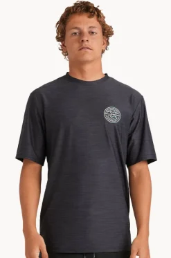 Mens Rotor Shoreline Short Sleeve Suntop|Billabong Outlet