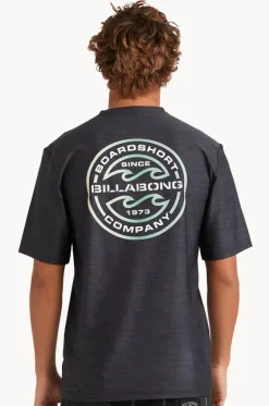 Mens Rotor Shoreline Short Sleeve Suntop|Billabong Outlet