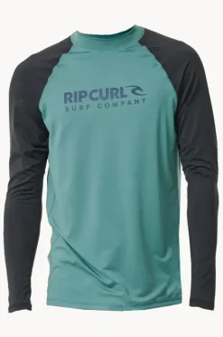 Mens Shock Long Sleeve Suntop|Rip Curl Discount