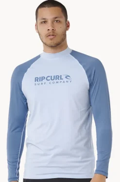 Mens Shock Long Sleeve Suntop|Rip Curl Clearance