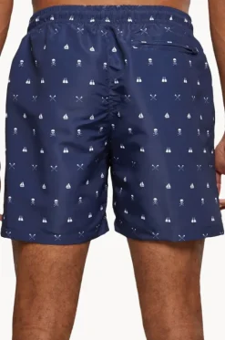 Mens Skull And Yacht Swim Short|Urban Classics Sale