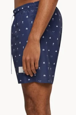 Mens Skull And Yacht Swim Short|Urban Classics Sale