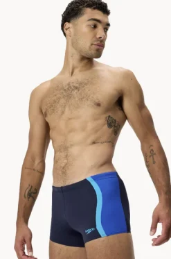 Mens Solid Spliced Aquashort|Speedo Online