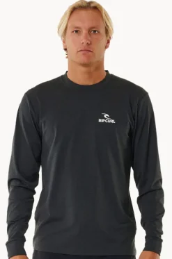 Mens Stack Long Sleeve Suntop|Rip Curl Hot