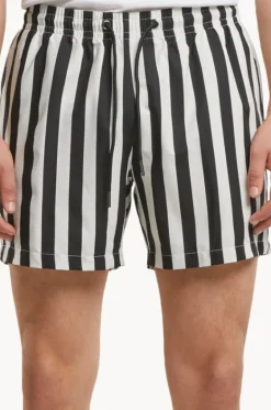 Mens Stripe Seersucker Swim Short|Urban Classics Discount