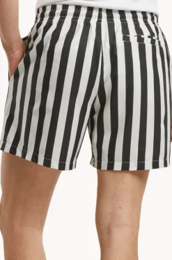 Mens Stripe Seersucker Swim Short|Urban Classics Discount