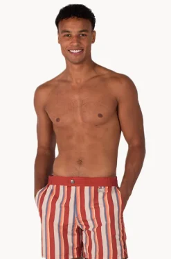 Mens Stripe Boardshort|Coast Clearance