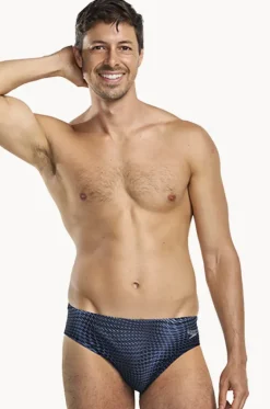 Mens Tech Allover 7cm Brief|Speedo Hot