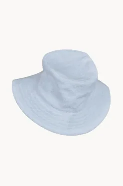 Mens Terry Towelling Bucket Hat|Cherry Red New