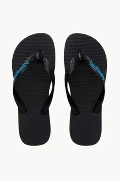 Mens Top Rubber Logo Thong|Havaianas Outlet
