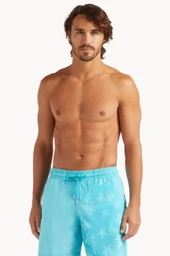 Mens Turtle Water Reactive Swim Short|Vilebrequin Best