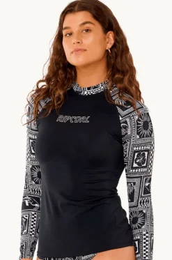 Mermaid Beach Long Sleeve Suntop|Rip Curl Hot