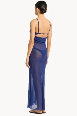 Mesh Cindy Ring Maxi Dress|Bond-eye Discount