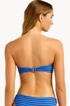 Mesh Effect Bustier Bandeau|Seafolly Hot