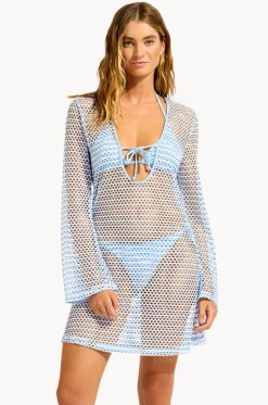 Mesh Effect Cover Up|Seafolly Hot