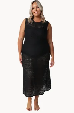 Mesh Maxi Dress|Capriosca Discount