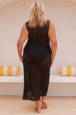 Mesh Maxi Dress|Capriosca Discount